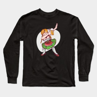 Oktoberfest Dab Long Sleeve T-Shirt